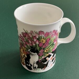 Dunoon Sophisticats Sue Scullard Fine Bone China Cat Mug